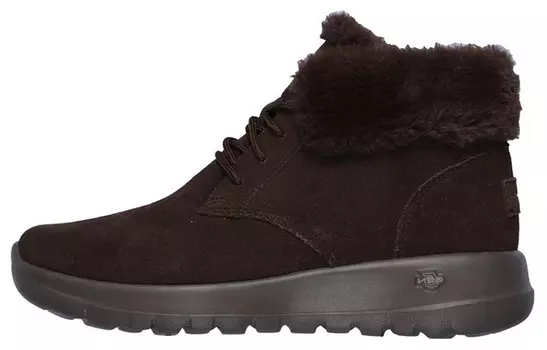 ON THE GO Зимние ботинки женские средней высоты, темно-красные Skechers