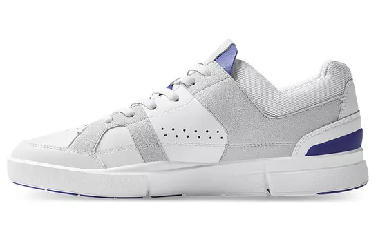 On The Roger Clubhouse White Grey Indigo