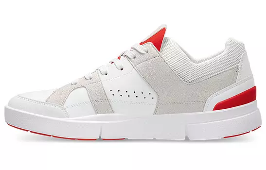 On The Roger Clubhouse White Grey Red