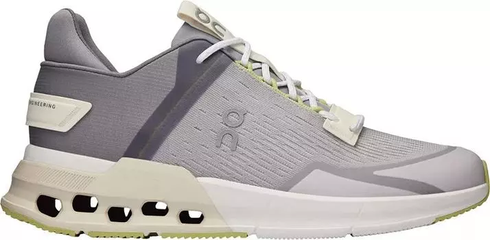 On Женская обувь Cloudnova Flux, фиолетовый/желтый