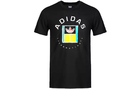 ONCOURT Футболка мужская черная Adidas Originals, черный