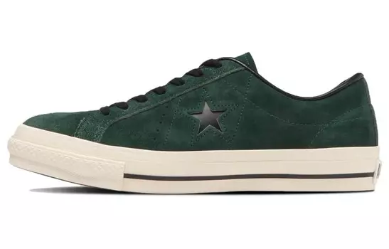 One Star Сделано в Японии Замша зеленая Converse