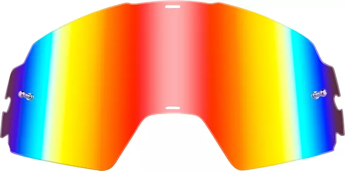 Oneal B-20 Flat Замена объектива, красный