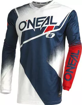 Джерси Oneal Element Racewear V.22 мотокросс, синий/белый/красный