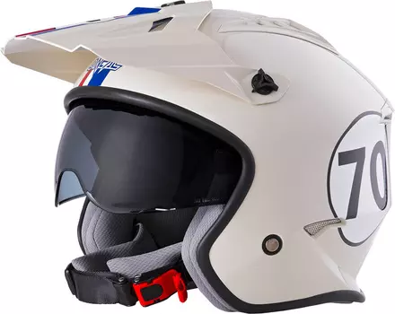 Шлем мотоциклетный Oneal Volt Herbie, белый