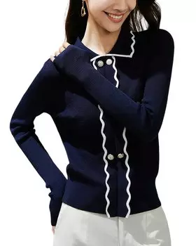 ONEBUYE свитер, синий