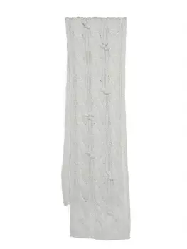 Onefifteen шарф фактурной вязки, серый