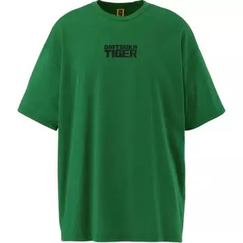 Onitsuka Tiger Футболка унисекс зеленая