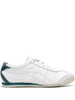 Onitsuka Tiger кроссовки Mexico 66 "Бело-зеленые", белый