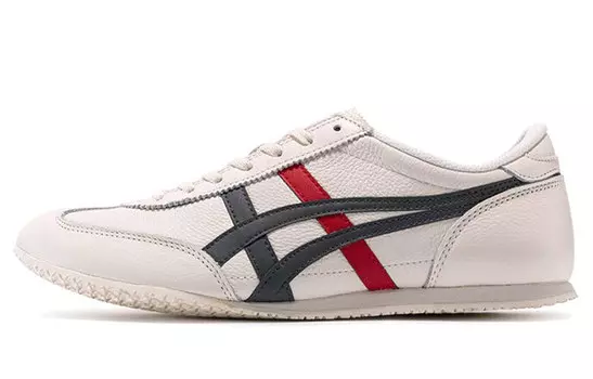 Кроссовки Onitsuka Tiger Machu Racer Lifestyle Unisex, белый/темно-серый/красный