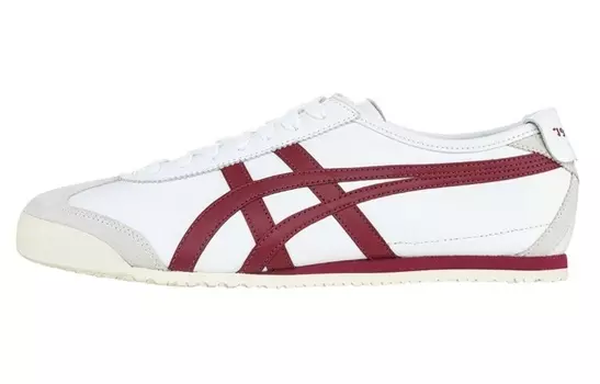 Кроссовки Onitsuka Tiger Mexico 66 White Red