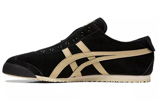 Кроссовки Onitsuka Tiger Mexico 66 Slip-On Black Wood Crepe
