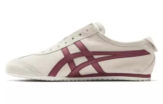 Кроссовки Onitsuka Tiger Mexico 66 Slip On Birch/Dark Cherry