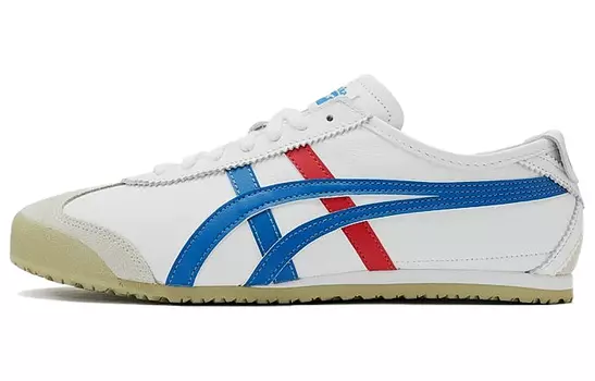 Кроссовки Onitsuka Tiger Mexico 66 White Blue Red