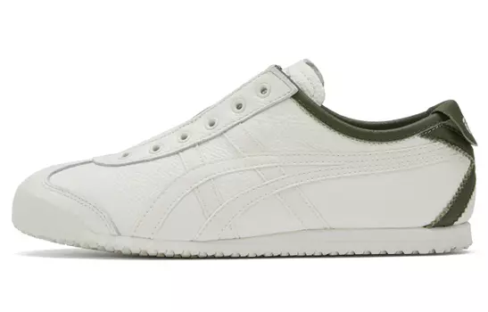 Кроссовки Onitsuka Tiger Mexico 66 Slip On Shoes White Green