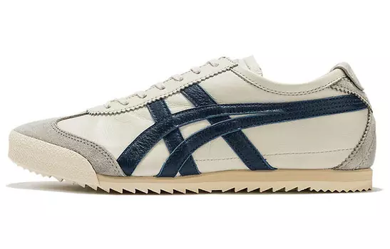 Onitsuka Tiger MEXICO 66 Lifestyle Shoes Women's Low-top White/Royal Blue