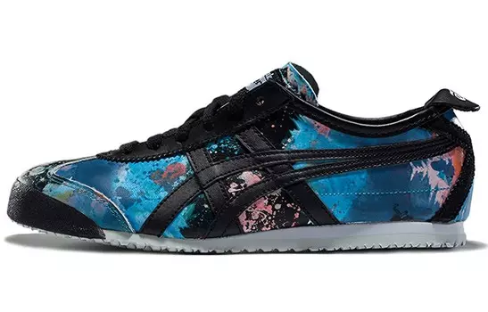 Onitsuka Tiger MEXICO 66 Lifestyle Shoes Women's Low-top Black/Blue/Pink/Gray