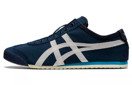 Onitsuka Tiger Mexico 66 Slip On Iron Navy/Birch
