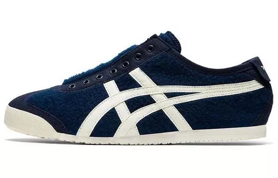 Onitsuka Tiger Mexico 66 Slip On Navy White
