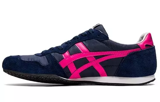 Onitsuka Tiger Serrano Lifestyle Shoes Unisex Low-top Blue/plum Red
