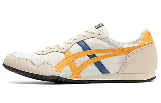 Onitsuka Tiger Serrano Lifestyle Shoes Unisex Low-top Rice/yellow/blue