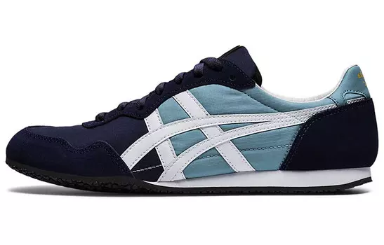 Onitsuka Tiger Serrano Lifestyle Shoes Unisex Low-top Blue/Gold/White