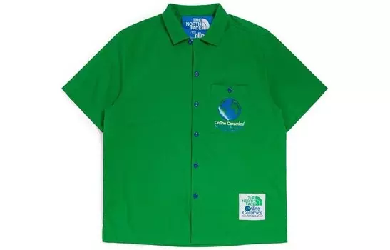 Онлайн Керамика Рубашка Мужская Зеленый The North Face, зеленый