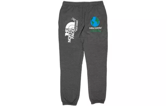 Online Ceramics X Online Ceramics Повседневные брюки мужские серые The North Face, серый