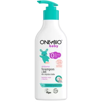 Only Bio Baby шампунь и гель для тела 2в1 для детей с 1 дня жизни, 300 мл