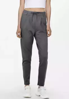 Only Брюки-джоггеры "ONLPOPTRASH LIFE EASY COL PANT PNT NOOS", серый