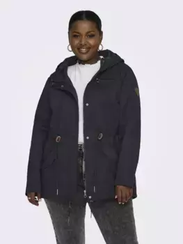 Only Carmakomaпарка "CARLORCA SPRING CANVAS PARKA OTW NOOS", с капюшоном, синий