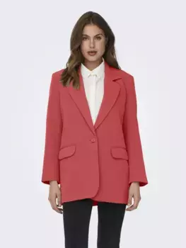 Only длинный блейзер "ONLLANA-BERRY L/S OVS BLAZER TLR NOOS", цвет Cayenne
