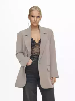 Only длинный блейзер "ONLLANA-BERRY L/S OVS BLAZER TLR NOOS", цвет Fungi