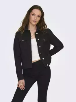 Only джинсовая куртка "ONLWONDA DNM JACKET PIM", черный