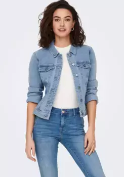 Only джинсовая куртка "ONLWONDA DNM JACKET PIM", голубой