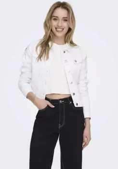 Only джинсовая куртка "ONLWONDER DNM JACKET NOOS", белый