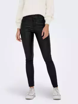 Only джинсы скинни "ONLCHRISSY HW SKINNY COAT ANK BB PIM2600", черный