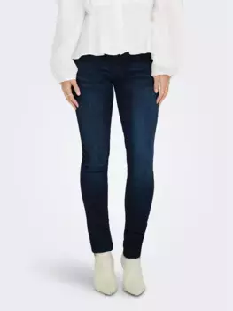 Only джинсы скинни "ONLFWONDER SL SK JEANS DNM", синий