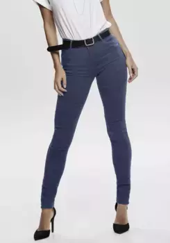 Only джинсы скинни "ONLRAIN LIFE REG SKINNY DNM", синий
