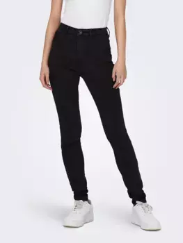 Only джинсы скинни "ONLROSE HW SKINNY DNM GUA256 NOOS", черный