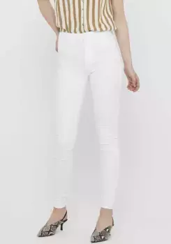 Only джинсы скинни "ONLROYAL HW SK JEANS DNM WHITE NOOS", белый
