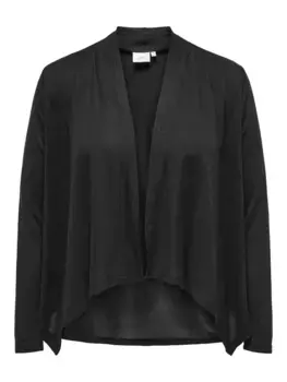 Only кардиган CARMAKOMA "CARALBA MIRSE L/S DRAPY CARDIGAN JRS" Only Carmakoma, черный