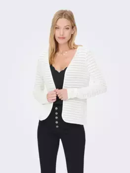 Only кардиган "ONLCRYSTAL L/S CARDIGAN JRS", цвет Cloud Dancer