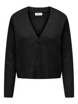 Only кардиган "ONLHAZEL LS BUTTON CARDIGAN BF KNT", черный