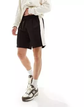 ONLY - Коричневые шорты с полоской по бокам