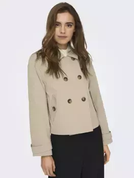 Only короткая куртка "ONLAPRIL SHORT TRENCHCOAT OTW NOOS", цвет O X Ford Tan