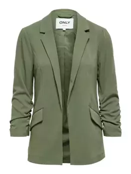 Only короткий блейзер "ONLCAROLINA-DIANA LIFE BLAZER CC TLR RP", зеленый