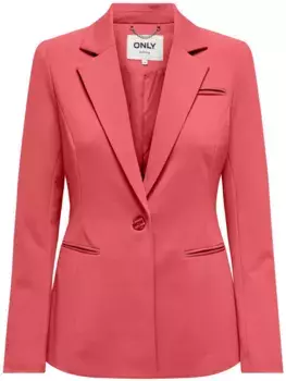 Only короткий блейзер "ONLPEACH L/S FIT BLAZER TLR NOOS", цвет Rose Of Sharon