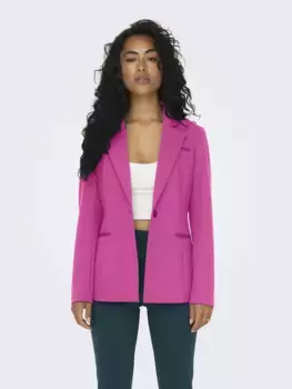 Only короткий блейзер "ONLPEACH L/S FIT BLAZER TLR NOOS", малиновый
