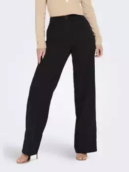 Only костюмные брюки "ONLKIRA-MELLIE HW WIDE PANT PNT NOOS", черный